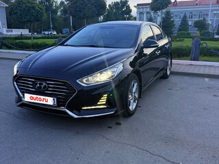 2017 Hyundai Sonata VII (LF) Рестайлинг, чёрный, 1850000 рублей, вид 1