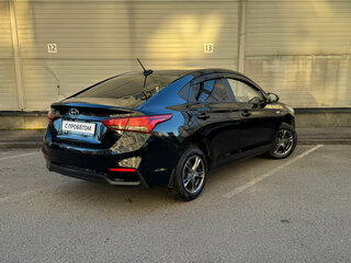 2018 Hyundai Solaris II, чёрный, 1079000 рублей, вид 5