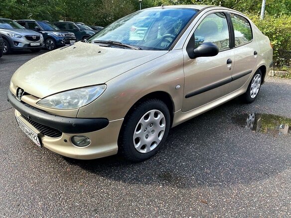 2007 Peugeot 206, серый, 215000 рублей - вид 1