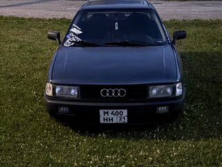 1990 Audi 80 IV (B3), синий, 300000 рублей, вид 4