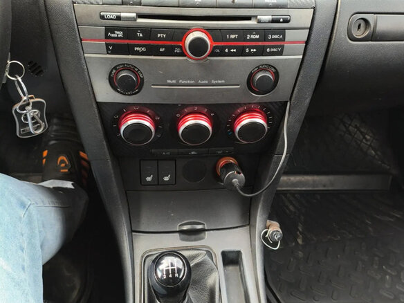 2007 Mazda 3 I (BK) Рестайлинг, серый, 285000 рублей - вид 18