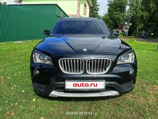 2013 BMW X1 20i I (E84) Рестайлинг, чёрный, 1395000 рублей, вид 2