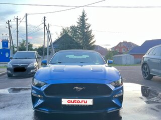 2019 Ford Mustang VI Рестайлинг, синий, 2800000 рублей, вид 1