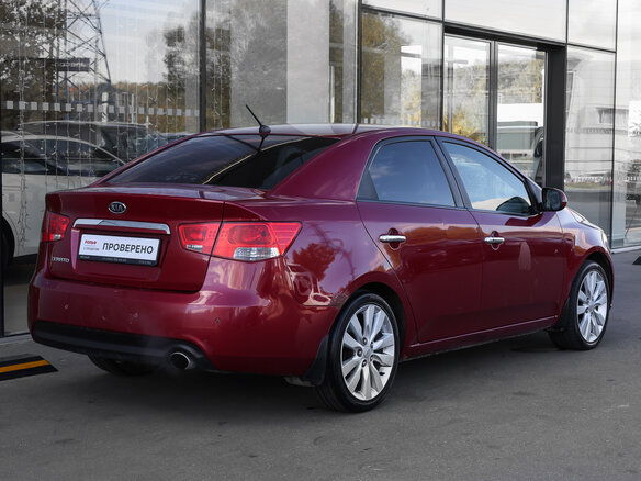 2011 Kia Cerato 4-speed II, красный, 598000 рублей - вид 3