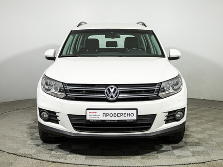 2013 Volkswagen Tiguan I Рестайлинг, белый, 849585 рублей, вид 2