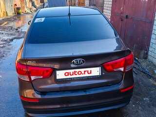 2016 Kia Rio III Рестайлинг, коричневый, 1050000 рублей, вид 2
