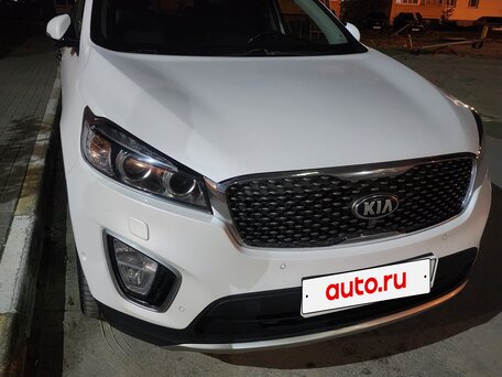 2016 Kia Sorento III Prime, белый, 2180000 рублей, вид 2