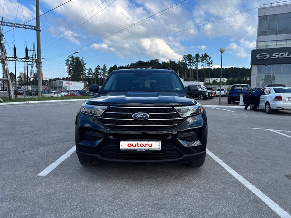 2021 Ford Explorer VI, чёрный, 4600000 рублей - вид 1