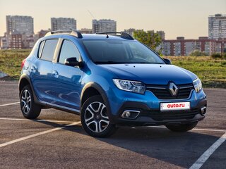 2020 Renault Sandero Stepway II Рестайлинг, синий, 1420000 рублей, вид 3