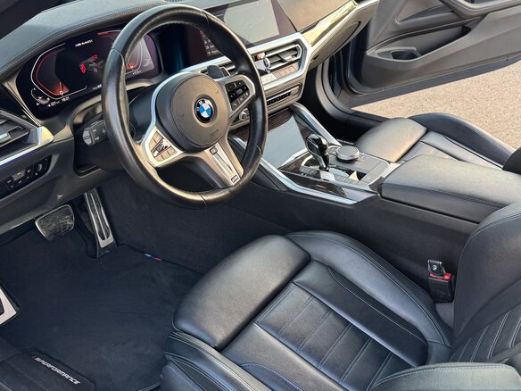 2021 BMW 4 серии M440i xDrive G22, G23, G26, синий, 6000000 рублей - вид 12