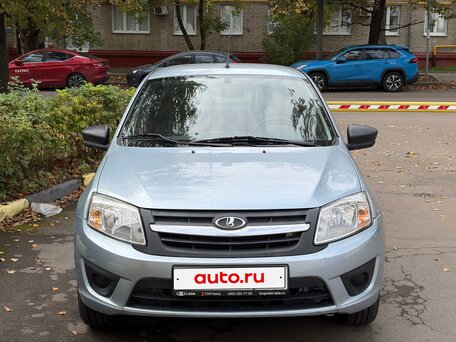 2017 Lada (ВАЗ) Granta I, голубой, 650000 рублей, вид 2