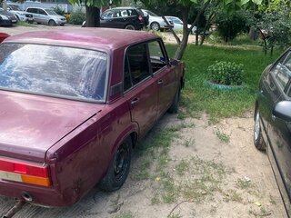 2001 Lada (ВАЗ) 2107, пурпурный, 40000 рублей, вид 3