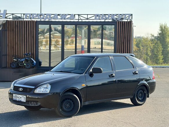 2011 Lada (ВАЗ) Priora I, чёрный