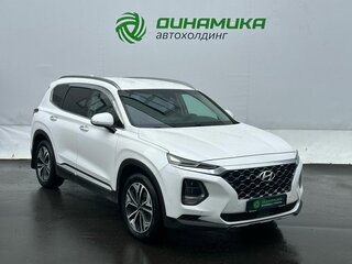 2019 Hyundai Santa Fe IV, белый, 2750000 рублей, вид 3