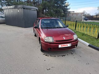 2001 Renault Clio II, красный, 120000 рублей, вид 1