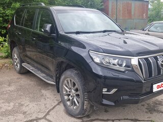 2018 Toyota Land Cruiser Prado 150 Series Рестайлинг 2, чёрный, 5350000 рублей, вид 2