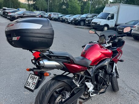 2006 Yamaha FZ6, красный, 380000 рублей, вид 4