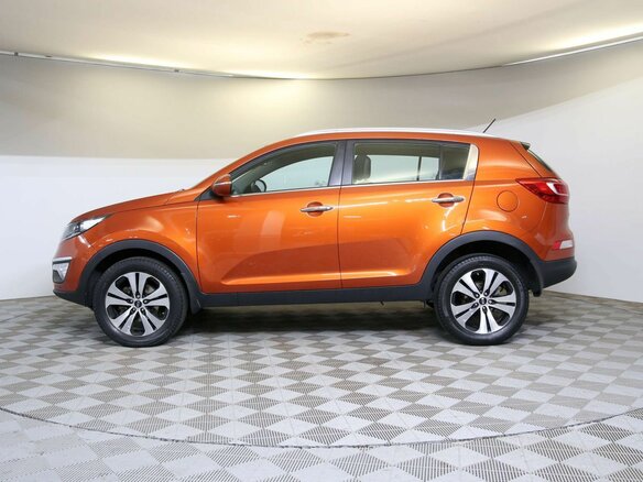 2013 Kia Sportage III, оранжевый - вид 7