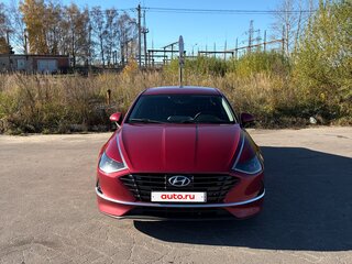 2020 Hyundai Sonata VIII (DN8), красный, 1900000 рублей, вид 1