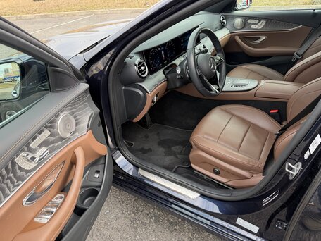 2022 Mercedes-Benz E-Класс 350 V (W213, S213, C238) Рестайлинг, синий, 6475000 рублей, вид 3