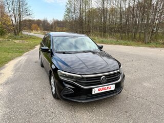 2020 Volkswagen Polo VI, чёрный, 1475000 рублей, вид 5