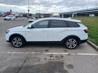 2020 Lada (ВАЗ) Vesta SW Cross I, белый, 1550000 рублей, вид 4