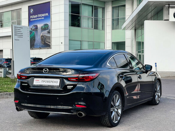 2019 Mazda 6 III (GJ) Рестайлинг 2, чёрный, 2129000 рублей - вид 4