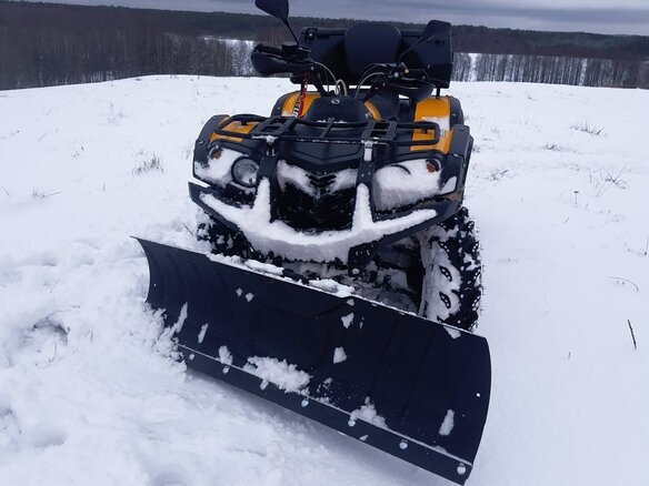 2021 Stels ATV-650YL Leopard, жёлтый, 525000 рублей - вид 9