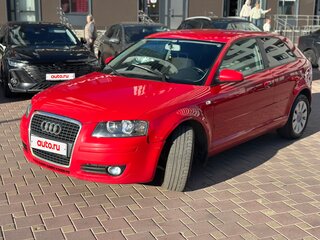 2006 Audi A3 II (8P) Рестайлинг 1, красный, 495000 рублей, вид 3