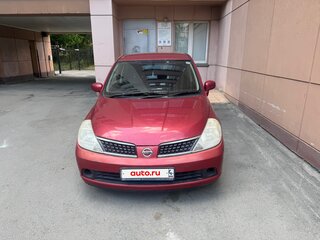 2004 Nissan Tiida I, красный, 270000 рублей, вид 1