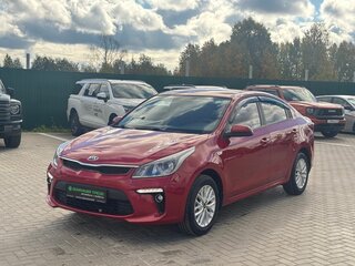 2018 Kia Rio IV, красный, 1350000 рублей, вид 1