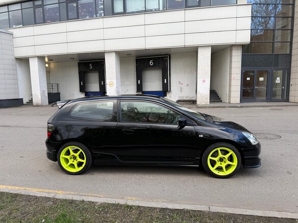 2003 Honda Civic Type R VII Рестайлинг, чёрный, 1050000 рублей - вид 5