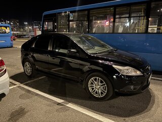 2008 Ford Focus II Рестайлинг, чёрный, 450000 рублей, вид 2