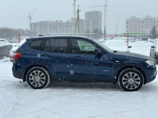 2013 BMW X3 28i xDrive II (F25), синий, 1900000 рублей, вид 5