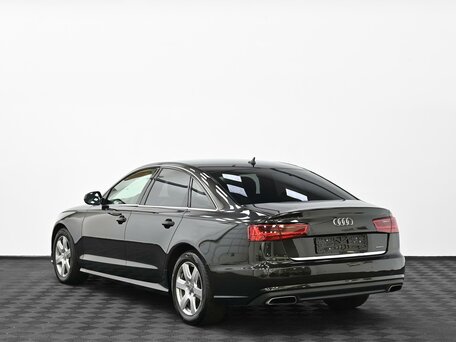 2016 Audi A6 IV (C7) Рестайлинг, чёрный, 1945000 рублей, вид 4