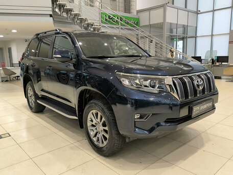 2019 Toyota Land Cruiser Prado 150 Series Рестайлинг 2, синий, 5350000 рублей, вид 3