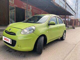 2012 Nissan March IV (K13), зелёный, 480000 рублей, вид 1