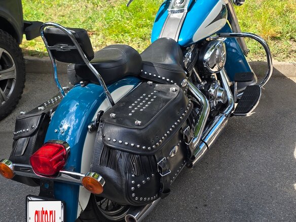 2000 Harley-Davidson Heritage, голубой, 590000 рублей - вид 9
