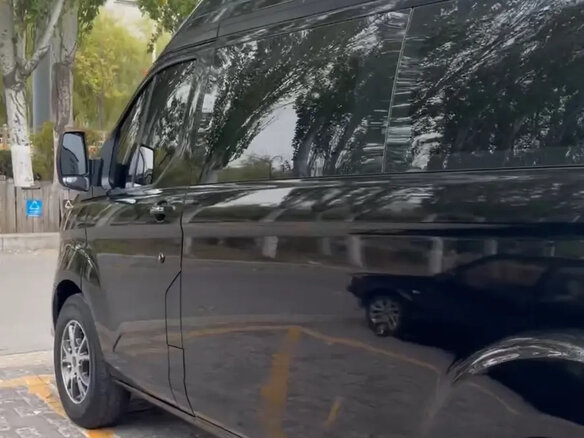 2023 Ford Transit Custom SWB I (China Market), чёрный - вид 12