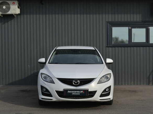 2010 Mazda 6 II (GH) Рестайлинг, белый, 659999 рублей - вид 1