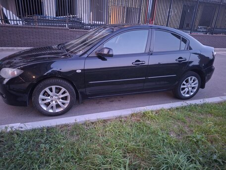 2006 Mazda 3 I (BK), чёрный, 600000 рублей, вид 4