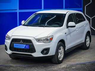 2013 Mitsubishi ASX I Рестайлинг, белый, 880000 рублей, вид 2