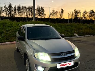 2015 Lada (ВАЗ) Granta I, серый, 450000 рублей, вид 5
