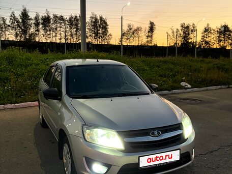 2015 Lada (ВАЗ) Granta I, серый, 409000 рублей, вид 5