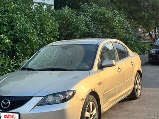 2008 Mazda 3 I (BK) Рестайлинг, бежевый, 320000 рублей, вид 2