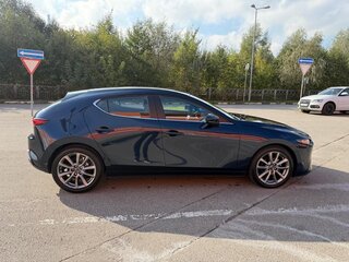 2021 Mazda 3 IV (BP), синий, 1990000 рублей, вид 4