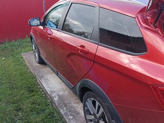 2021 Lada (ВАЗ) Vesta SW Cross I, красный, 1150000 рублей, вид 3