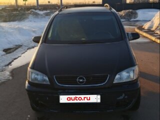 1999 Opel Zafira A, чёрный, 210000 рублей, вид 1