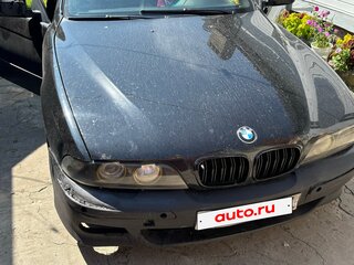 2002 BMW 5 серии 520i IV (E39) Рестайлинг, чёрный, 400000 рублей, вид 1