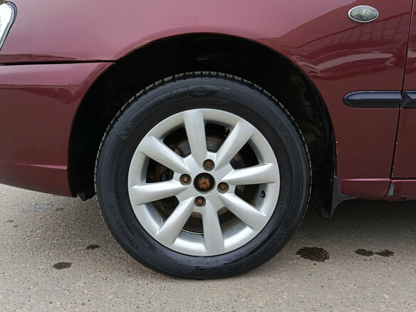 2008 Hyundai Accent ТагАЗ II, красный - вид 17